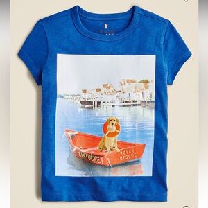 Crewcuts Girls' sea dog graphic T-shirt
